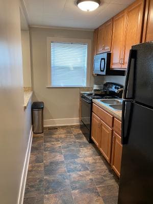 Carriage house kitchen at 255 S. West St.